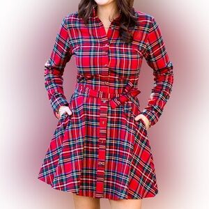 Kiel James Patrick Cozy Cabin Flannel Dress